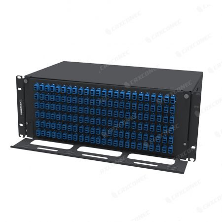 4U High-Density MF Series Fiber Panel with Enhanced Cable Management - 4U Fiber Enclosure for Advanced Data Center Solutions